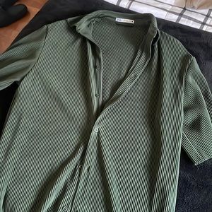 Zara beach wear button up